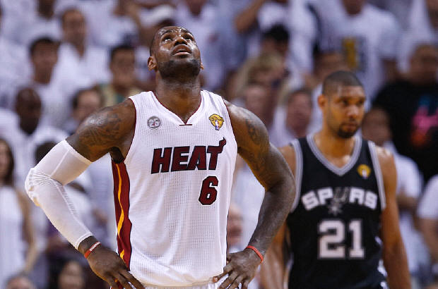 Lebron James et les montagnes russes